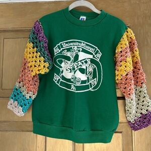 Crochet Kids Sweatshirt‎